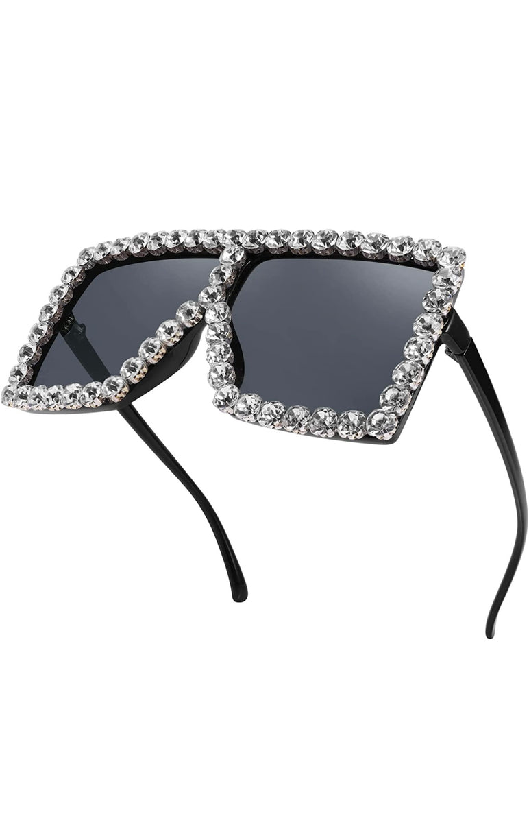 Beautifully Embellished Snow Fly FlyGirl Sunnies ? FlyGirl Sunglasses | Accessories | Beautifully Embellished  main image 4